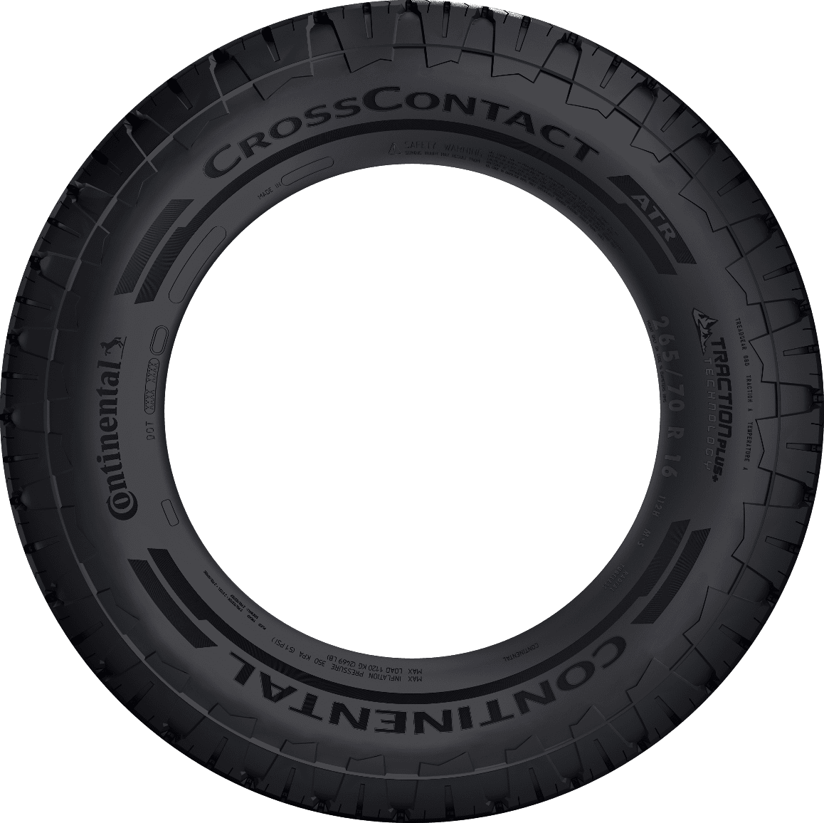 225/65R17 Continental CrossContact ATR - All Season|All Terrain|EV Compatible|M+S